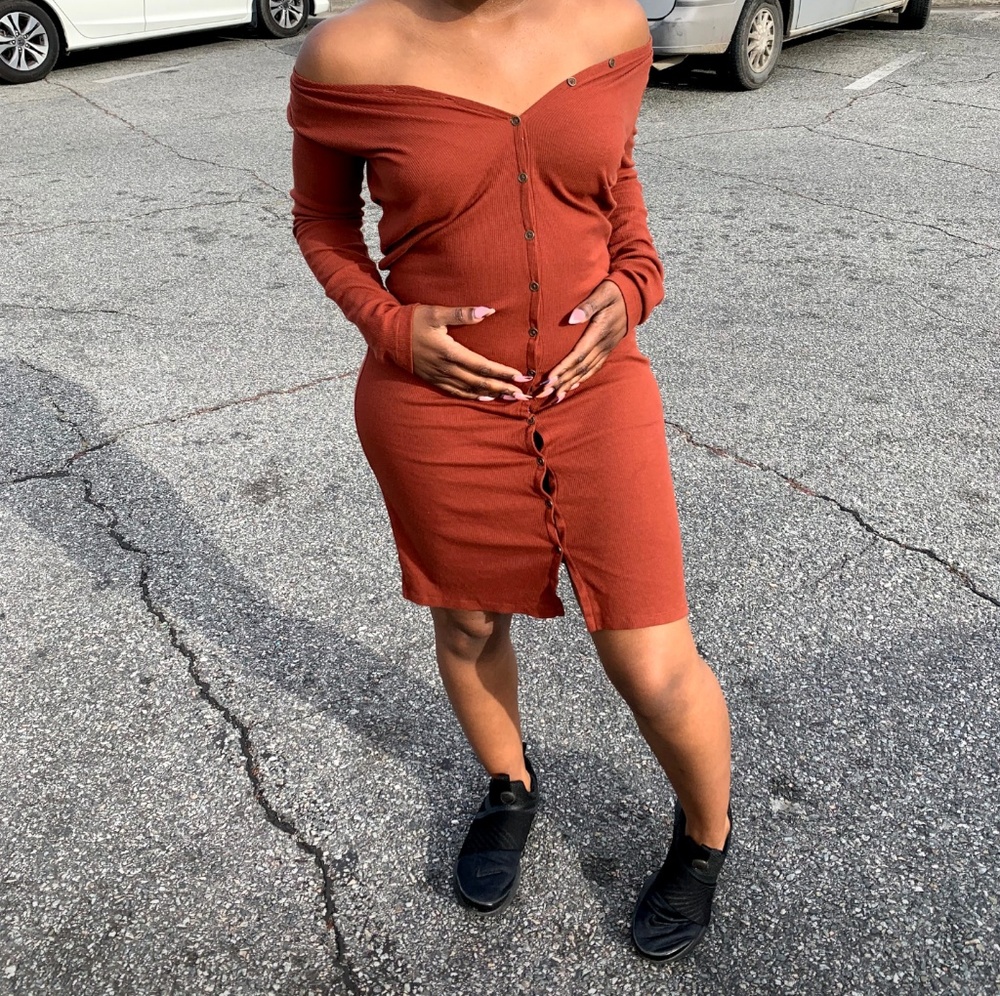 Long Sleeve Sweater Dress